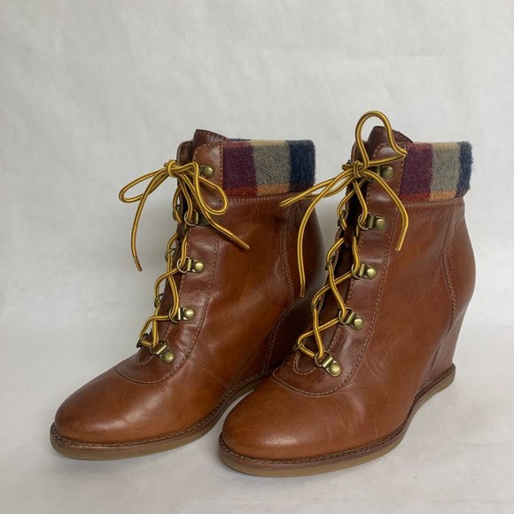 JOHNSTON & MURPHY Brynn Wedge Boot 8.5 - Picture 1 of 14
